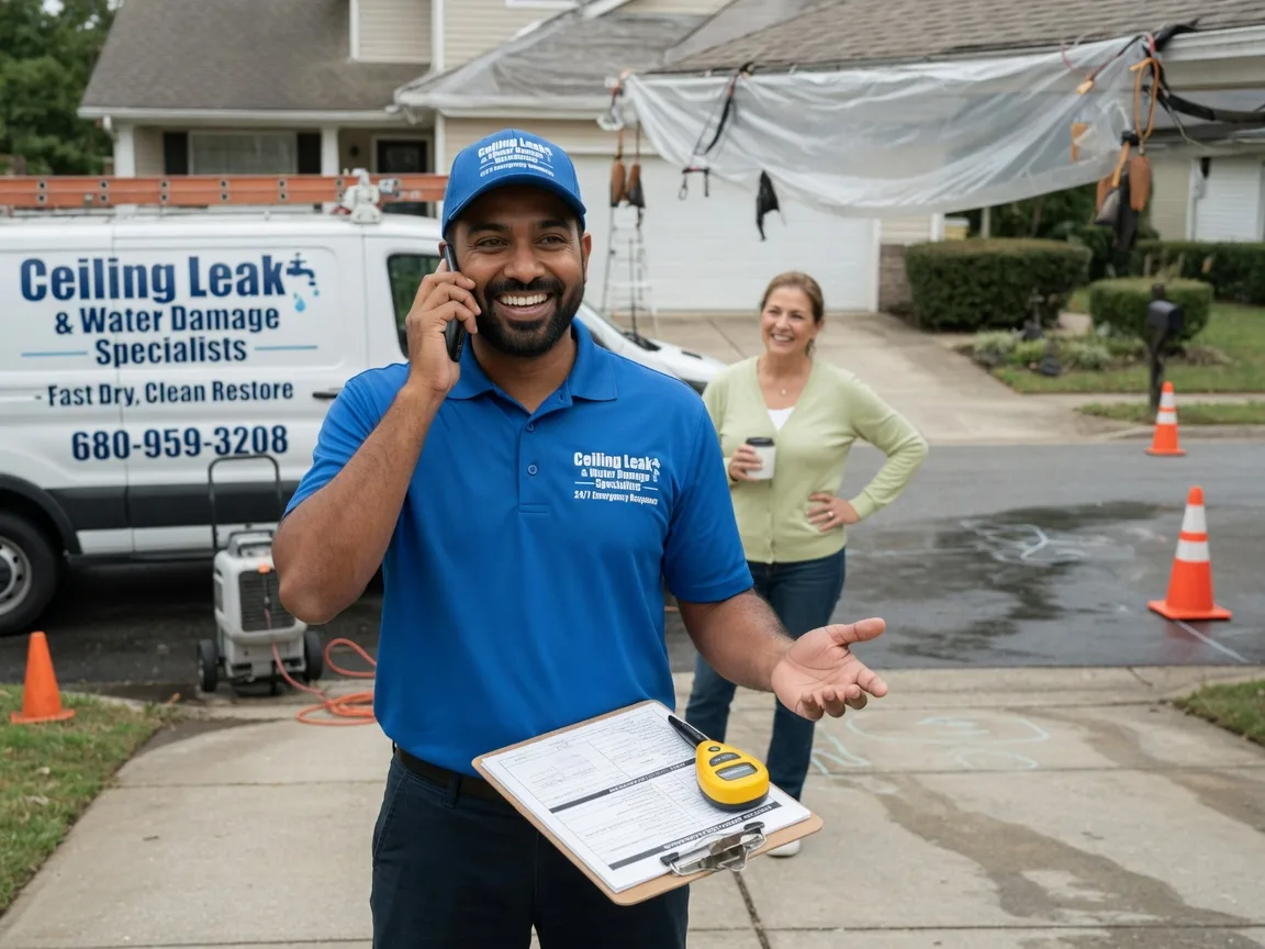 Ceiling Leak Cleanup San Rafael, NM FAQs